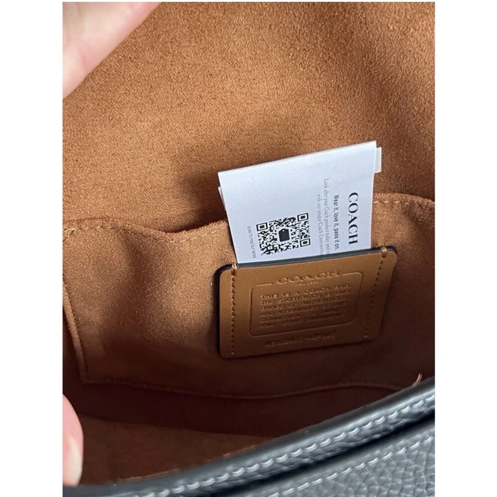 COACH Leather Crossbody Bag - Picture 5 of 9